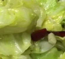 Stir-Fried Cabbage