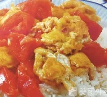 Tomato and Egg Fried Rice