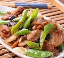 Stir-Fried Pork with Green Pepper