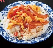 Tomato and Egg Fried Rice