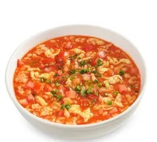 Tomato Dumpling Soup