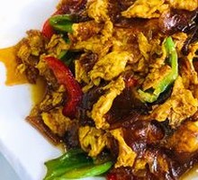 Duck Egg Stir-Fried Rice Noodles