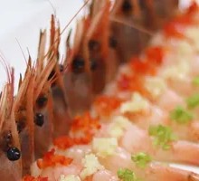 Raw Marinated Arctic Shrimp