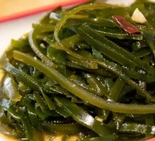 Cold-mixed kelp strands