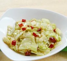 Dry-Fried Shredded Cabbage