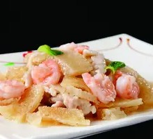 Traditional Stir-Fried Three Delicacies