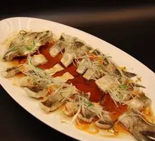 Oil-Poured Sea Bass