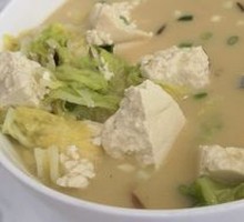 Spring Water Tofu and Chinese Cabbage