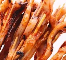 Grilled Squid Skewers