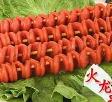 Fried Dragon Fruit Skewers