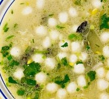 Fish Thread and Fish Ball Soup