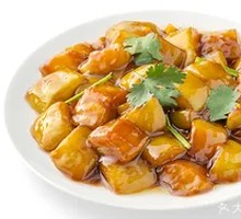 Braised Eggplant Rice Bowl