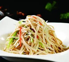 Cold Tofu Skin Salad
