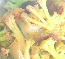 Stir-fried Cauliflower with Pork