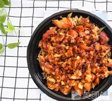 Honey-glazed BBQ Rice Bowl