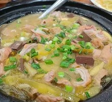 Sour Cabbage and Pork Intestine Stew