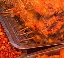 Fried Chicken Skewers