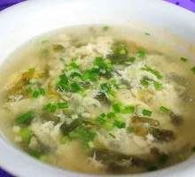 Seaweed and Egg Soup