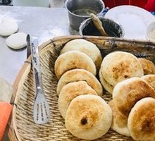 Charcoal-fired flatbread