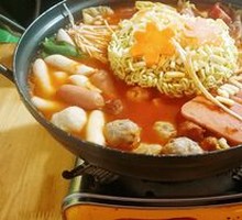 Korean Cheese Rice Cake Hot Pot