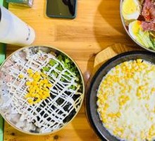 Stone Plate Cheese Corn
