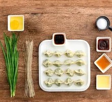 Leek and Egg Dumplings