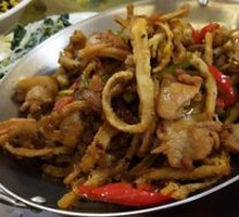Spicy Tea Tree Mushroom Hot Pot
