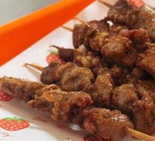 Fried Lamb Skewers