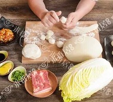 Chinese cabbage and pork