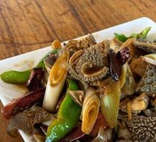 Stir-fried羊肚