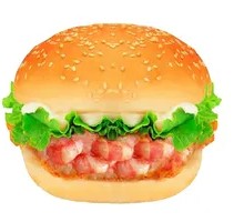 Seven Treasures Shrimp Burger