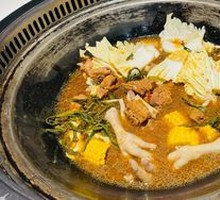 Chicken and Pork Rib Pot