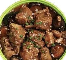 Braised Chicken with Mushrooms