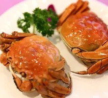 Steamed Large Crab