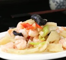 Old-Style Stir-Fried Three Delicacies