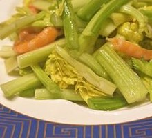 Shrimp and Celery Stir-fry