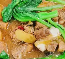 Stewed Spare Ribs with Wheat Gluten