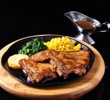 Black Pepper T-Bone Pork Chop