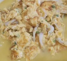 Silver Fish Steamed Egg