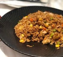 Fresh Shrimp and Squid Thai Royal Fried Rice