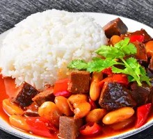 Scallion Beef Rice