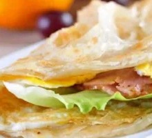 Hand-held Pancake with Egg