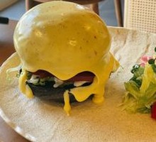Cheese Waterfall Burger
