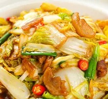 Oil渣 Stir-fried Baby Bok Choy