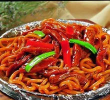 Beef Noodles with Udon
