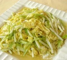Garlic Yellow Stir-Fried Egg