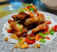Golden Garlic Pork Ribs