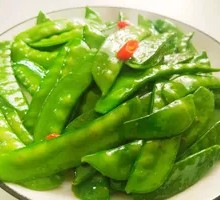 Stir-Fried Snow Peas