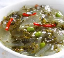 Snow Cabbage Stir-Fried Rice Noodles