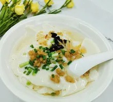 Tofu Brain with Flavor